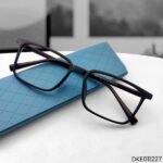Black Color Square Shape Eyeglasses