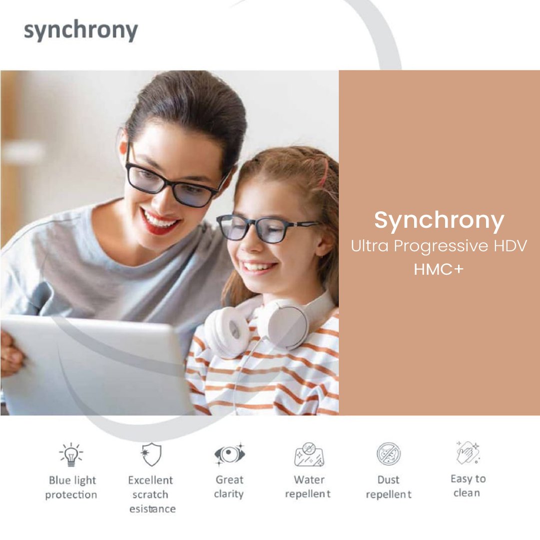 Ultra-Progressive-HDV-1 Synchrony Ultra Progessive HDV HMC+ Lenses - Image 1